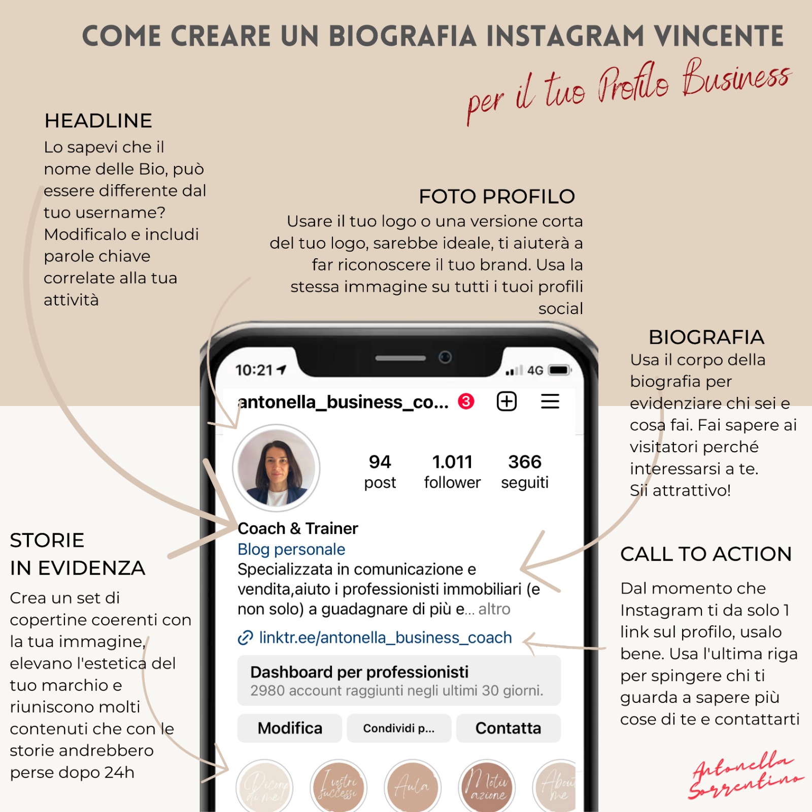 Come creare una biografia Instagram vincente